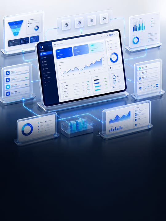 Representative management dashboard architecture
